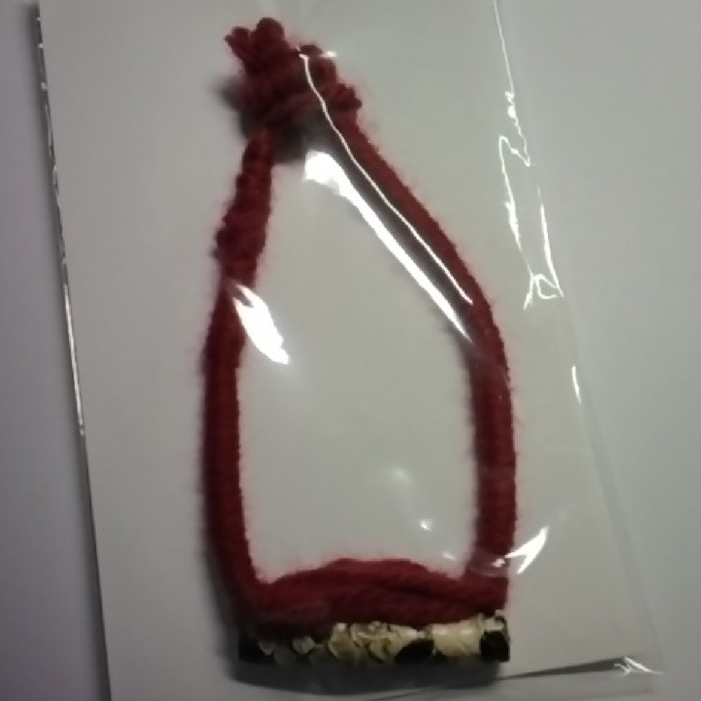 Lorena Espinoza Design Red and Gold Bracelet